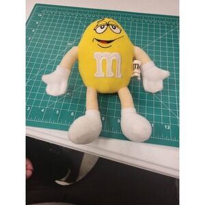 M&M‎ Yellow Plush Candy Dispenser Toy Just For You Megatoys Collectible Figure
